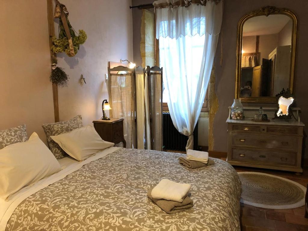 Bed and Breakfast Les Jardins Des Soussilanges Céron Exterior foto