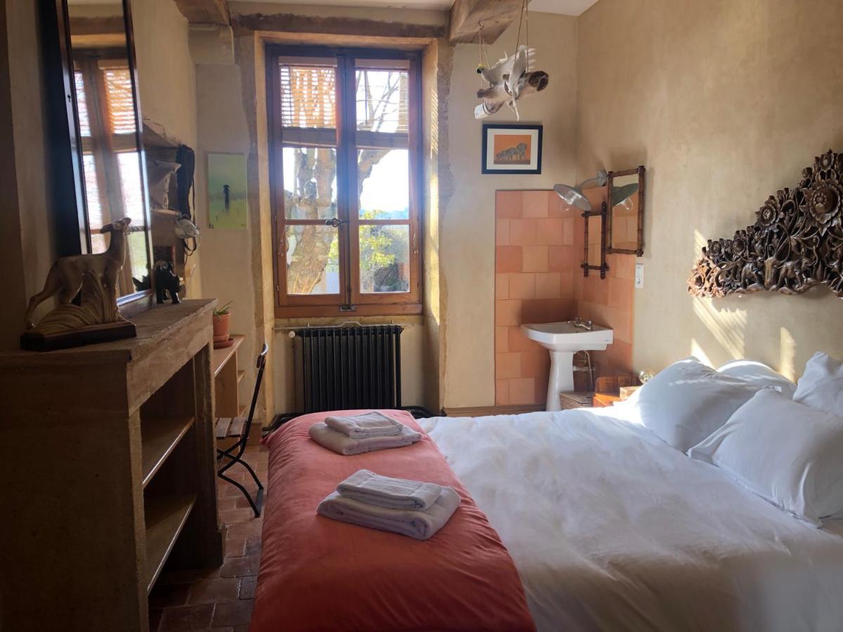 Bed and Breakfast Les Jardins Des Soussilanges Céron Exterior foto