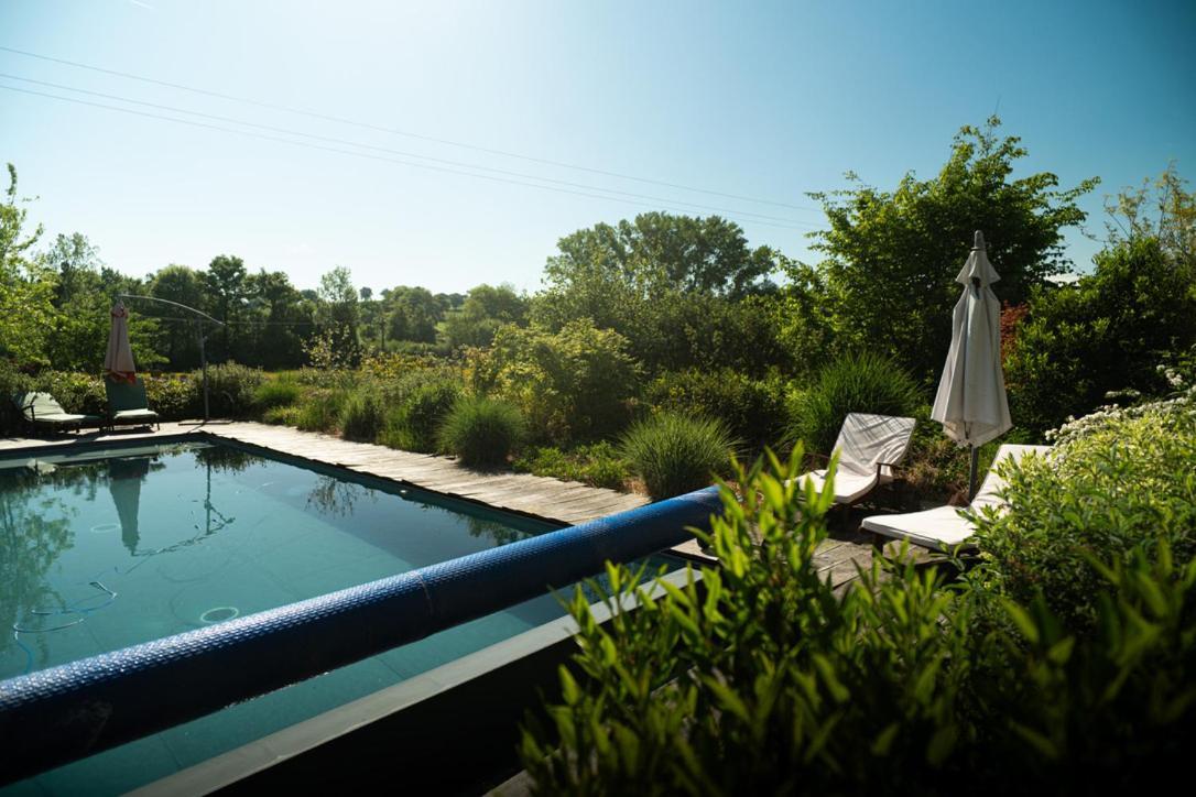 Bed and Breakfast Les Jardins Des Soussilanges Céron Exterior foto